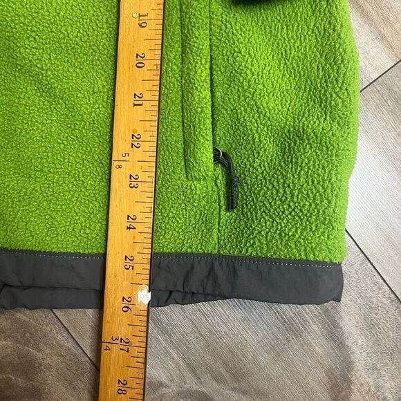 North Face Green Casual Fleece Jacket Women Large - Picture 4 of 6